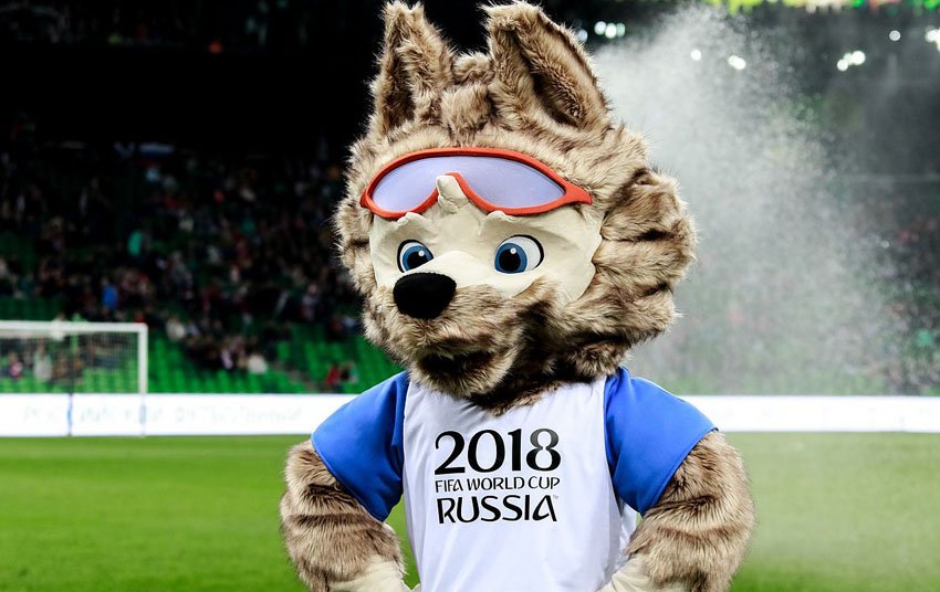 Вовк Забивака   талісман чемпіонату світу з футболу 2018 року ЧС