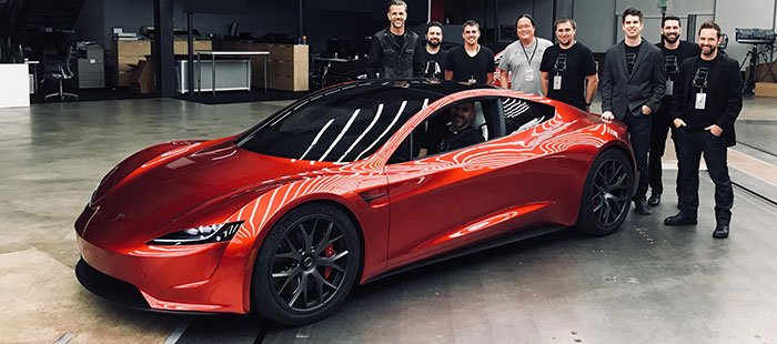Tesla Roadster 2020 року: зразкові харектеристики, фото і концепти, ціна